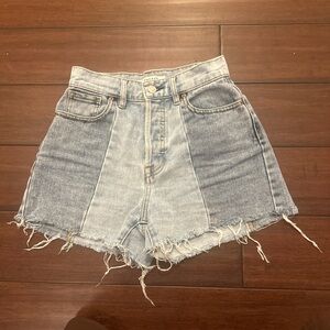 PacSun Two-Tone Jean Shorts